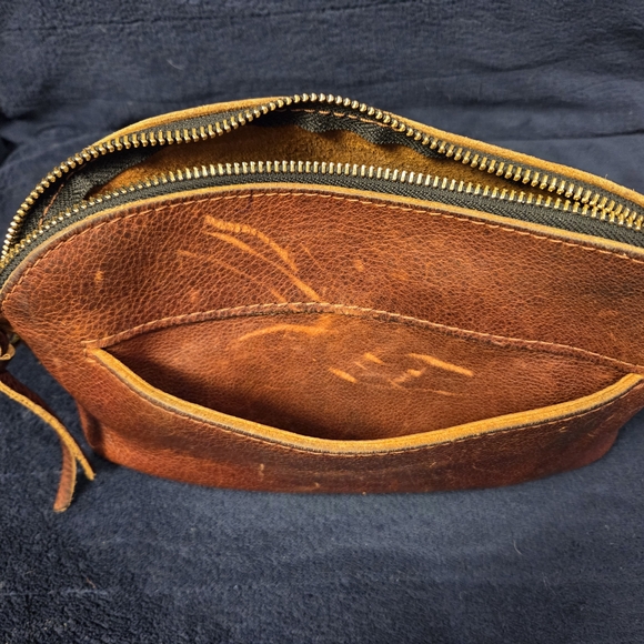 Portland Leather Brown Leather Crossbody - Picture 6 of 8